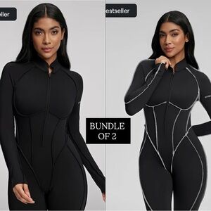 *BUNDLE OF 2* BETTERME workout/streetwear jumpsuit’s (NEW W/out tags)